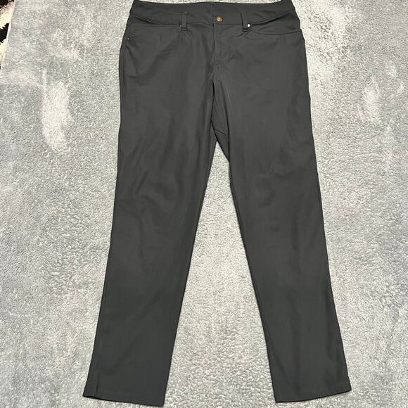 Lululemon ABC Slim Fit Pant Mens 34 (35x30) Warpstreme Gray m5972s Gray *** - Picture 1 of 10